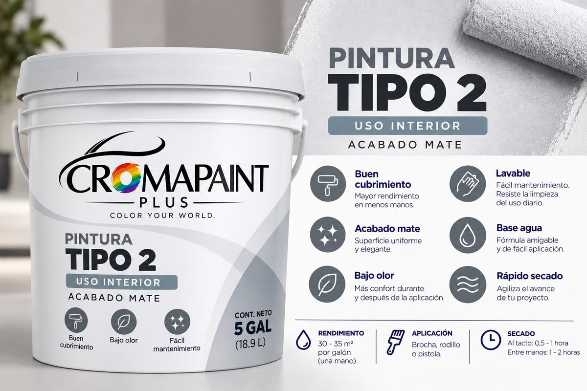 VINILO TIPO 2 CROMAPAINT PLUS