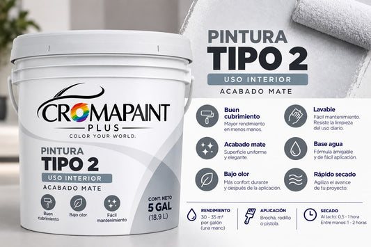 VINILO TIPO 2 CROMAPAINT PLUS